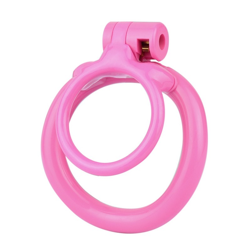Men Chastity Lock Penis Rings Male Delay Ejaculation Lock Cage with 4 Rings BDSM gallery