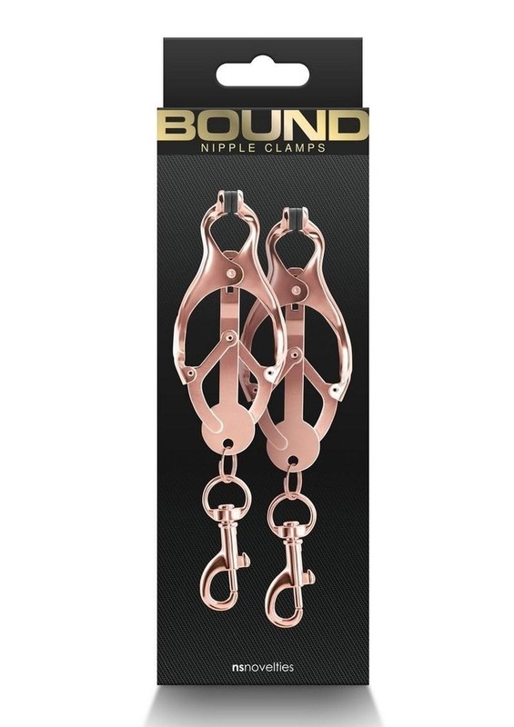 Bound Nipple Clamps C3 – Rose Gold – FREE SHIPPING!