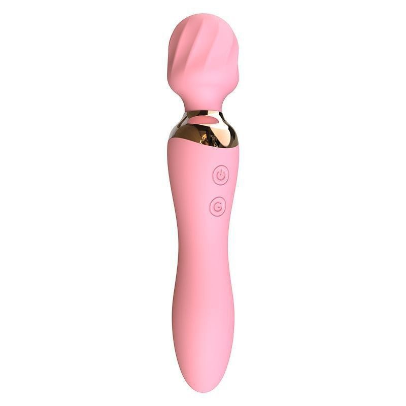 Silicone women&rsquo;s AV vibration rod – Variable frequency heating massage adult