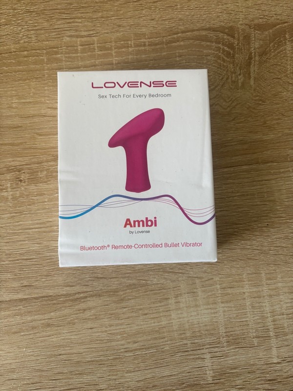 Lovense Ambi Bullet – Pink Bluetooth® Remote-Controlled Bullet Vibrator