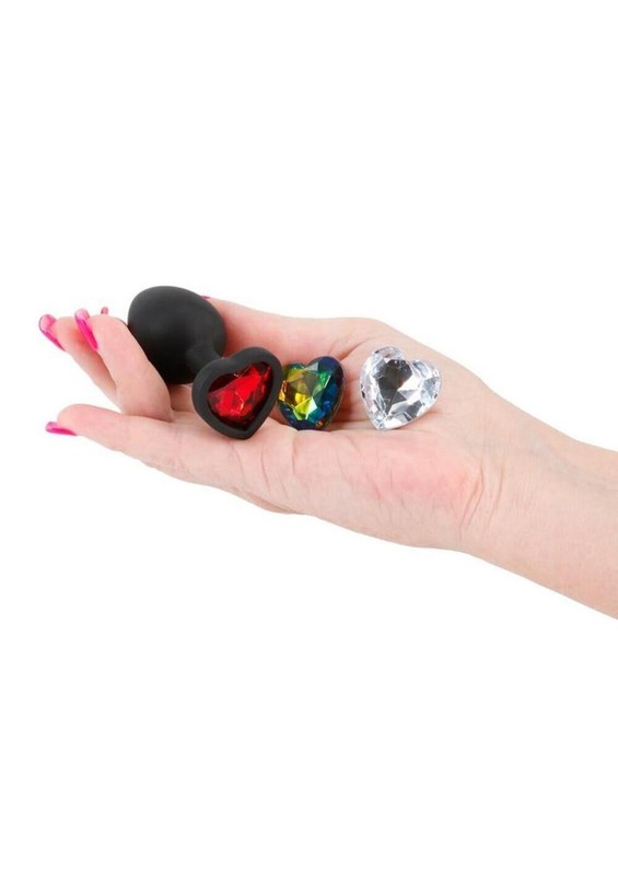 Glams Xchange Heart Silicone Anal Plug gallery