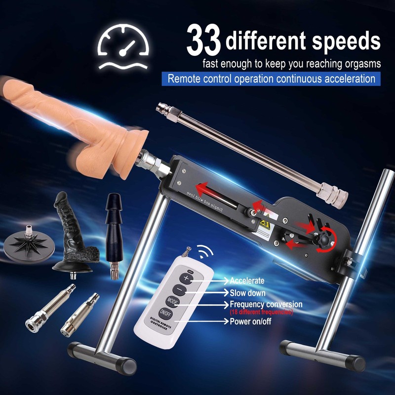 Electric Sex Machine Dildo Love Machine Fuckmachine for Women With 6 Accessories gallery