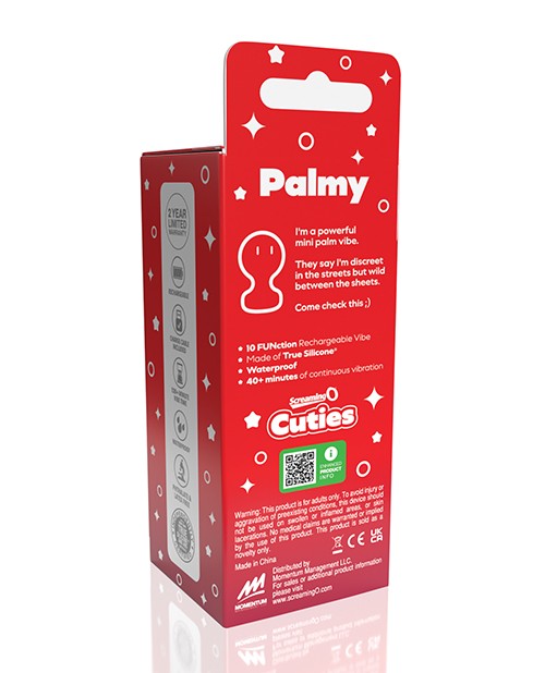 Screaming O Cuties Palmy Vibrator - Powder Blue gallery