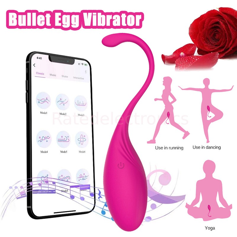 Bullet Egg Wearable Vibrator G-Spot Massager Adult Women Remote Control Sex Toy