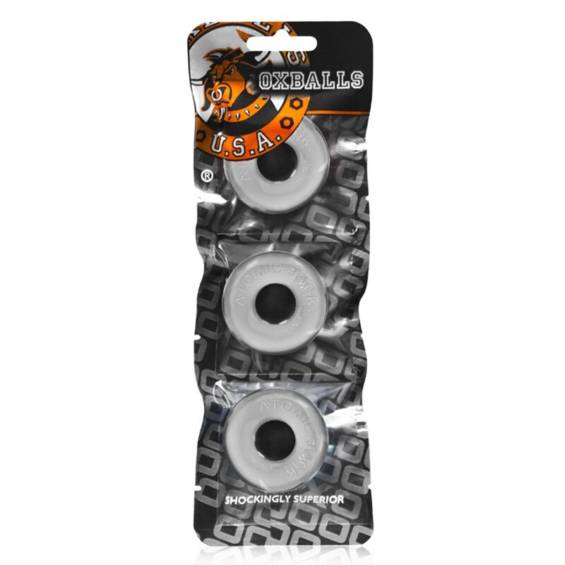 Oxballs Ringer 3-Pack Of Do-Nut-1 Small cock ring Prolong Erection Enhance Clear