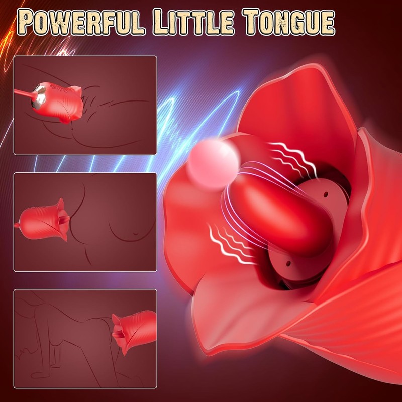 Women Sex Toy Sucking Vibrators - Clitoris Vagina Pussy Pump Tongue Vibrators fo gallery