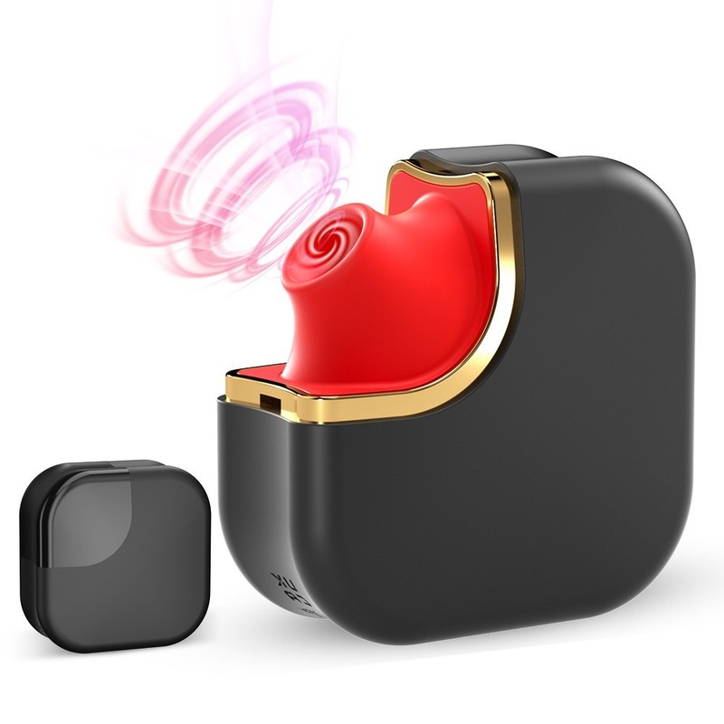 Pocket Air Pulse Stimulator Discreet Travel Massager 7 Modes for Women