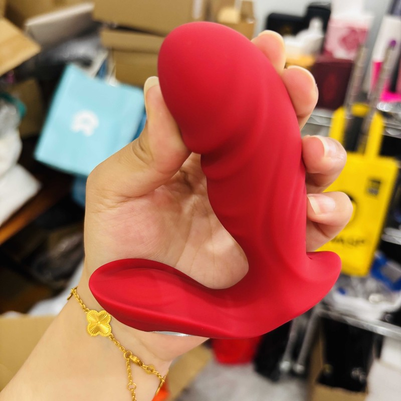 Vibrating Butt Plug G-spot Dildo Vibrator Male Prostate Massage Women Anal Toys