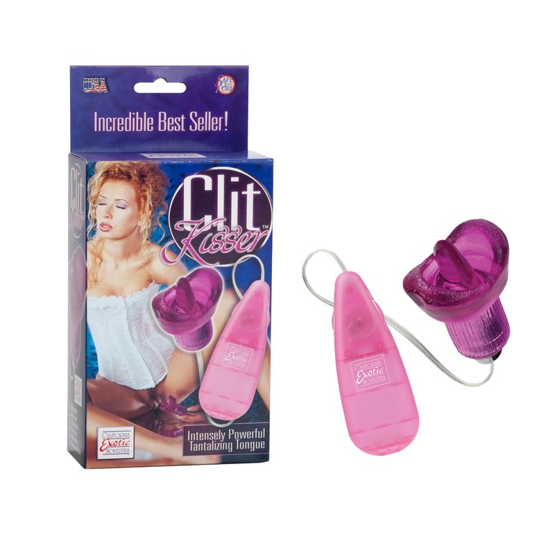 Clit Vag Kisser Tongue Vibrator Adult Couple Naughty Kinky Foreplay Sex Toy, New