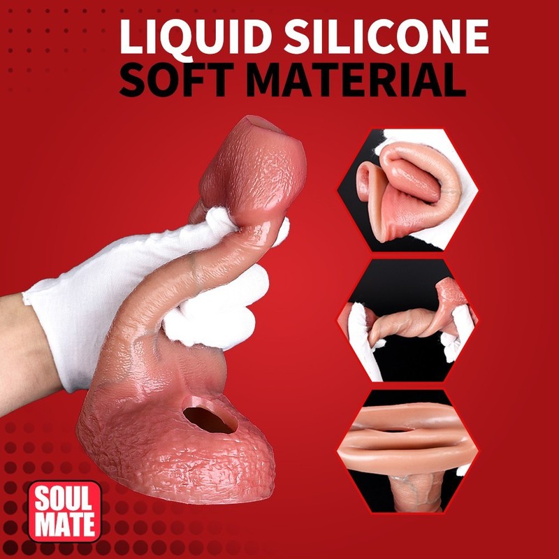 Premium Reusable Penis Sheath & Extender Sleeve –Girth Enhancer for Men gallery