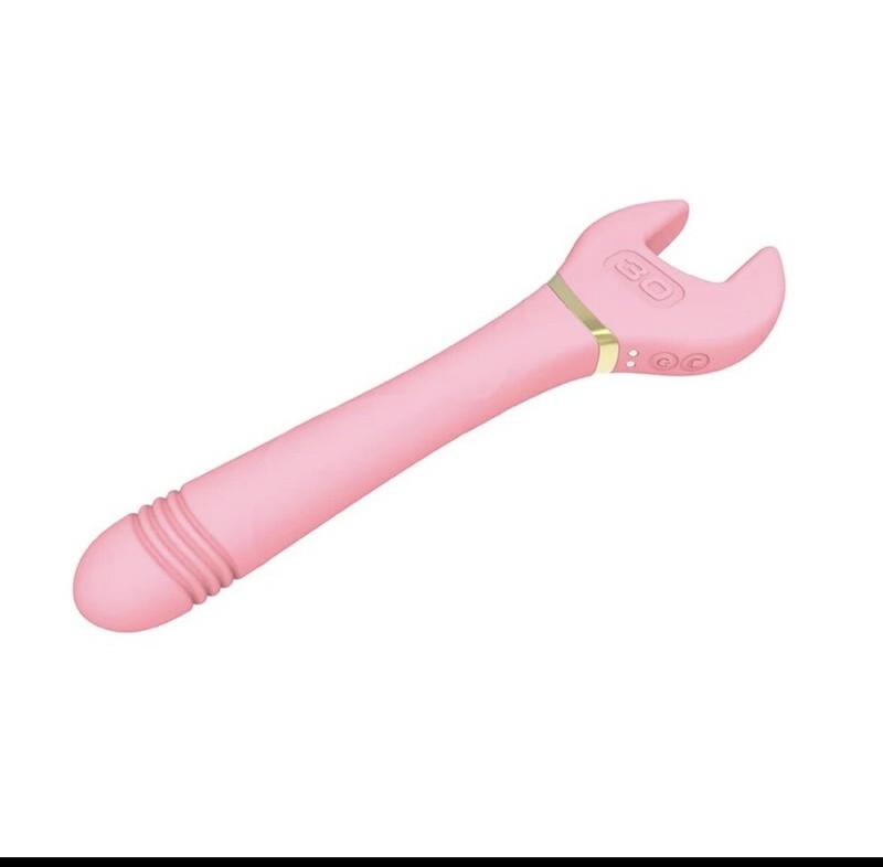 Wrench Vibrator with 10 Frequency Vibration Sex Toy for Woman Men