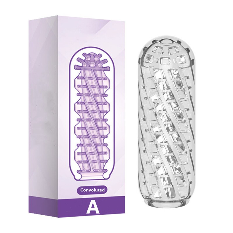 Lifelike Pocket Pussy Masturbators 3D Dual Channel Anal Vagina Sex Toy Stroker