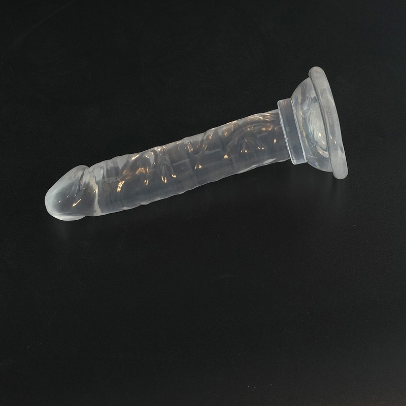 Mini Beginner Anal Dildo Soft Jelly Plug Dildo Suction Cup Penis Women Sex Toy gallery