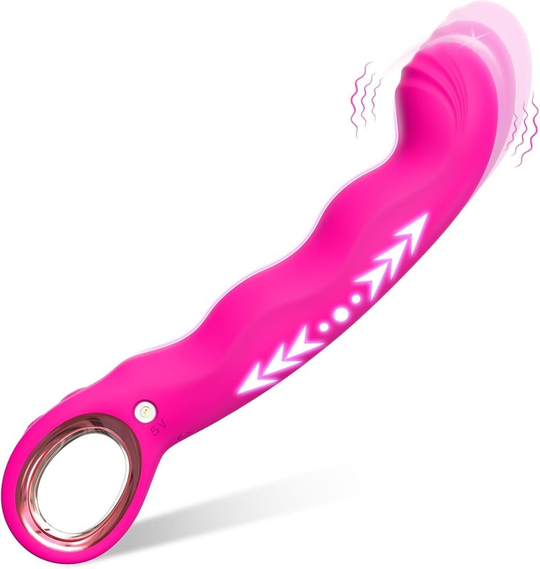 Powerful Thrusting Vibrator Sex Toys for Women, 8.3 Inch G Spot Vibrator with 7