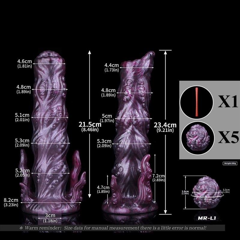 Monster Alien Anal Ovipositor For Women Vaginal Masturbation Laying Eggs Dildo
