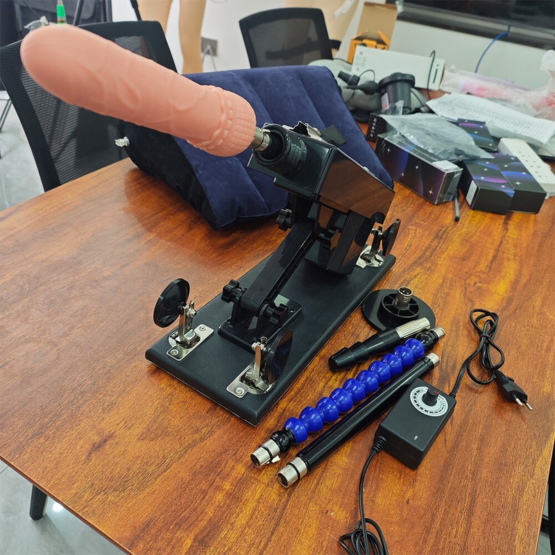 Automatic Electric Sex Machine Fucking-Love-Masturbator 5 Attachment Women Men