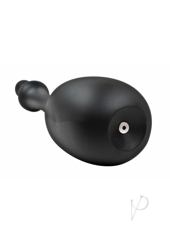 AquaClean 150ML One Way Valve Douche with Butt Plug Nozzle - Black gallery