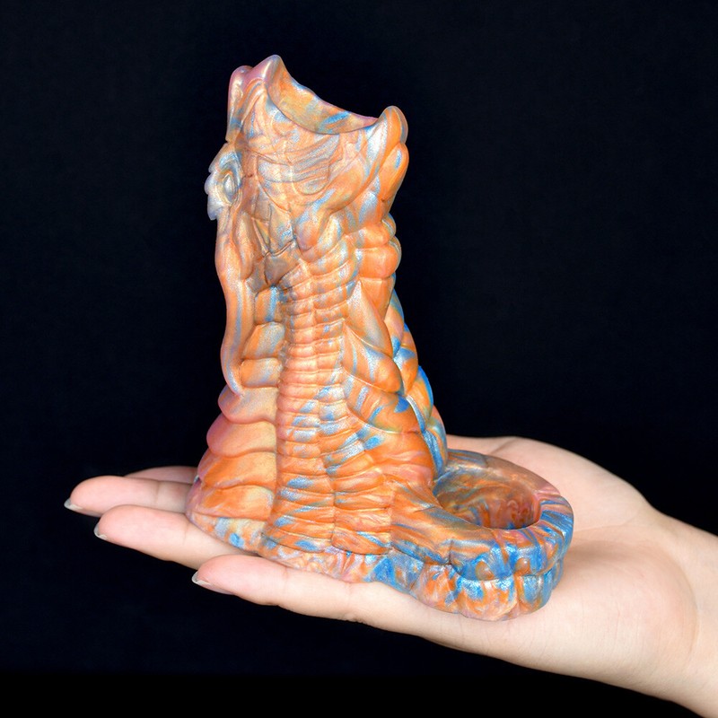 Dragon Hollow Penis Sheath Dildo Flexible Cock Extender Penis Sleeve Sex Toys