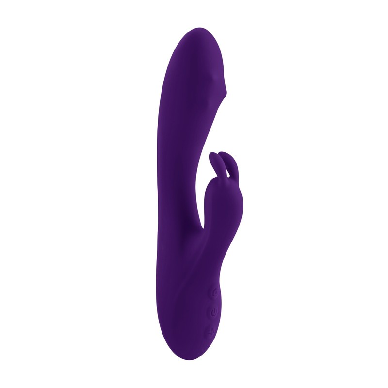 Playboy On Repeat Freedom to Play Rabbit Style Vibrator Silicone USB Waterproof gallery