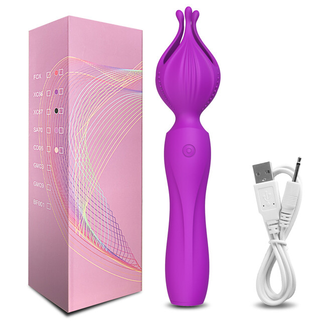 Vibrator Wand Sex Toys for Women Quiet & Small Gifts Clit Stimulator Vibrators