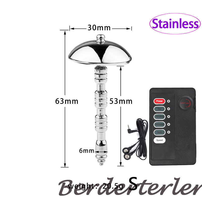 Stainless Steel Penis Rod Stimulation 5/6/8mm Shock Sounding Wands Accessories gallery