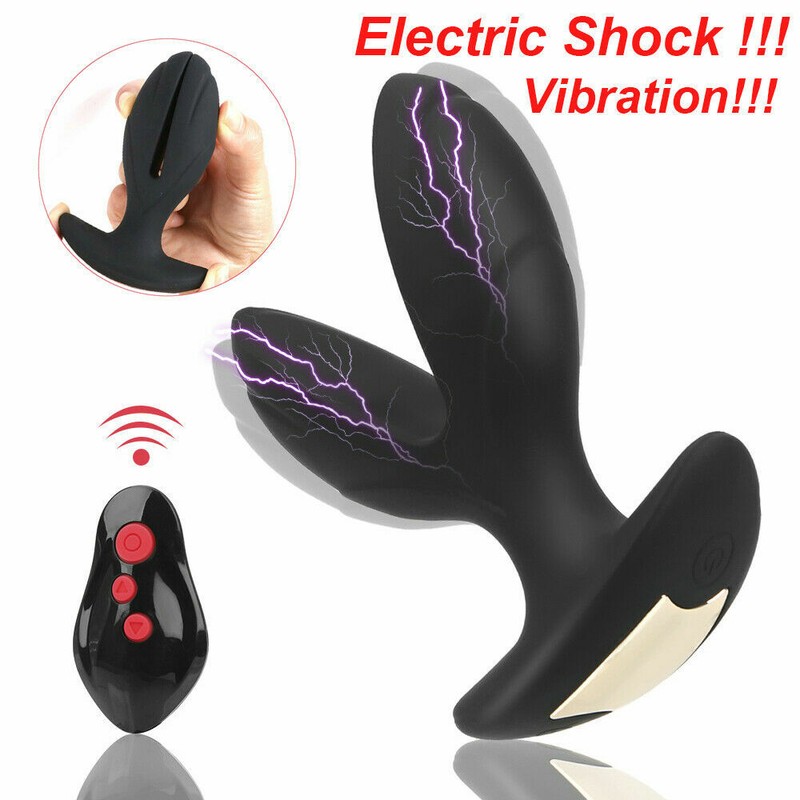 Waterproof-Male-Anal-Prostate-Massager-Butt-Plug-G-spot-Vibrator-Sex-Toy-Men-USA gallery