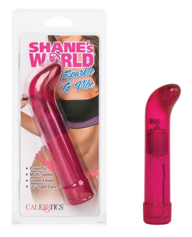CalExotics Shane's World Sparkle G Vibe Massage Wand