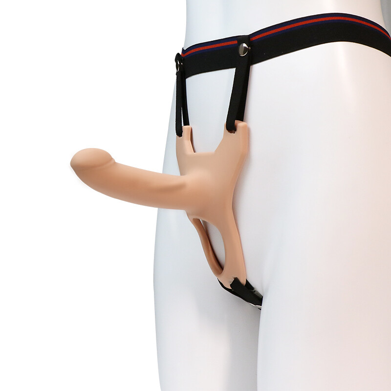 Dildo Couple Hollow Strap on Harness with Silicone G-spot Anal Dong Sex Toys Men gallery