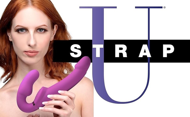Remote Control Inflatable Vibrating Silicone Ergo Fit Strapless Strap On Pegging gallery