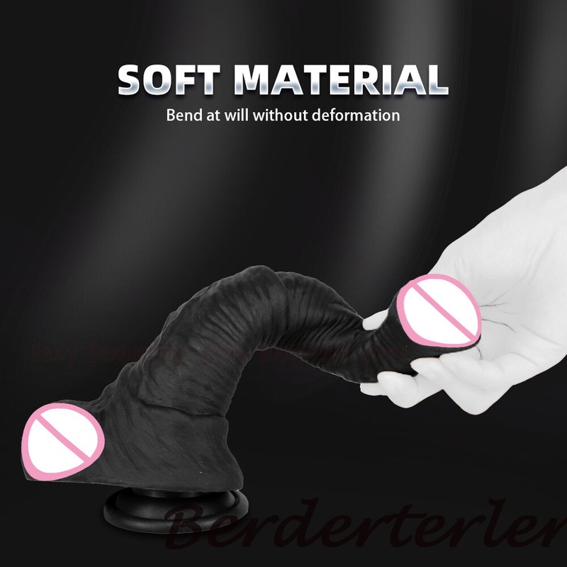 Huge Dildo Realistic Penis Giant Dildo Big Suction Cup Anal Masturbator Sex Toy gallery