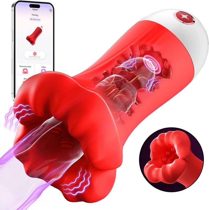 4IN1 Penis Vibrator Pocket Pussy Pump Training Stroker Male Masturbator for Men