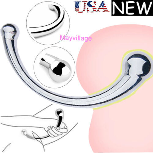 BDSM Neck Collar Hook Anal Plug Stainless Steel Duty Restraint Straight Posture