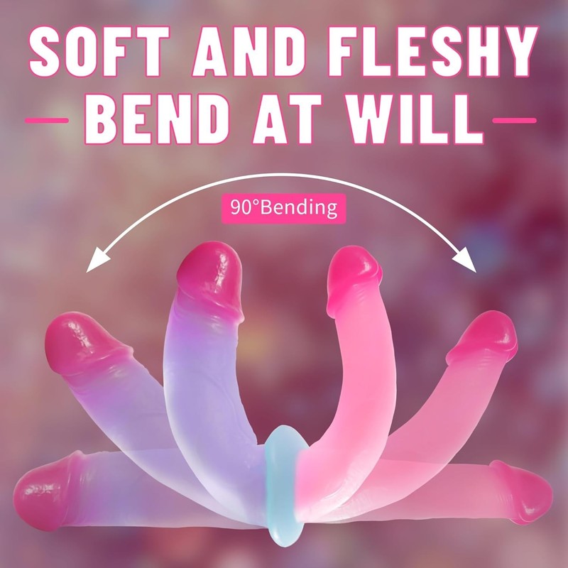 High Quality Silicone Double Ended Dildo 12 Inch Flexible Adult Toy for Pleasure gallery