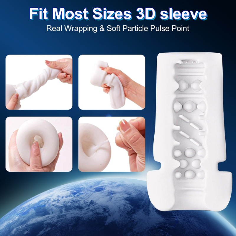 Automatic Male Masturbaters HandsFree Sucking Mastubator Cup Sex Toys for Men US gallery
