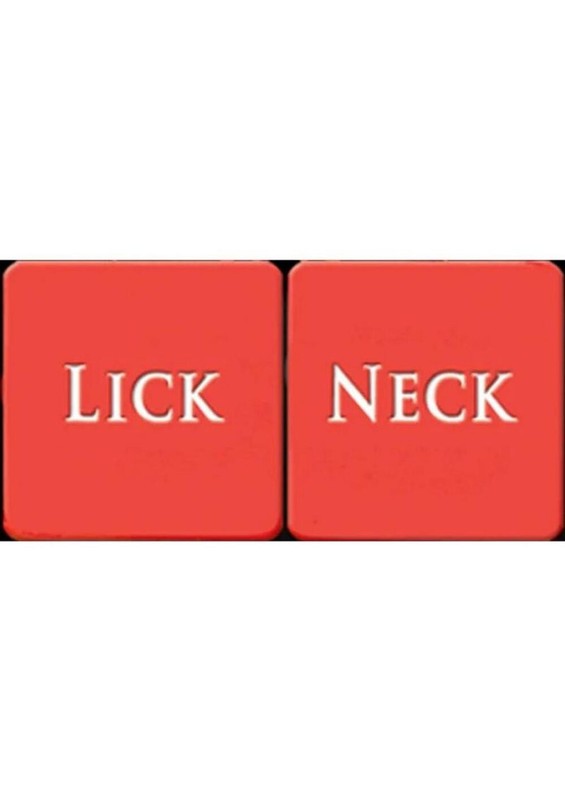Pipedream Oral Sex Dice – Lick, Suck, Blow, Kiss Edition