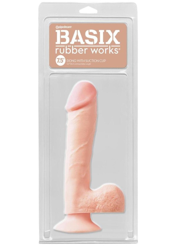 Basix Rubber Works Versatile Dong With Suction Cup gallery