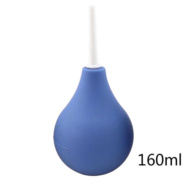 Silicone Ball Anal Bowel Device Vaginal Irrigator Butt Plug Anus Shower Cleaning gallery