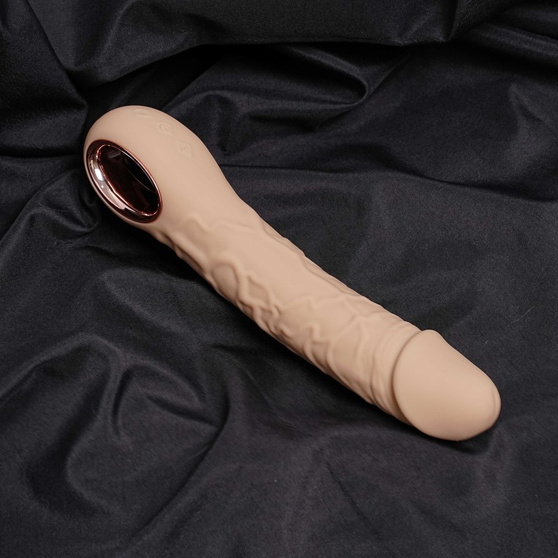 10 Vibrating Heating Dildo Massager Stimulator Women Sex Masturbator Vibrator US