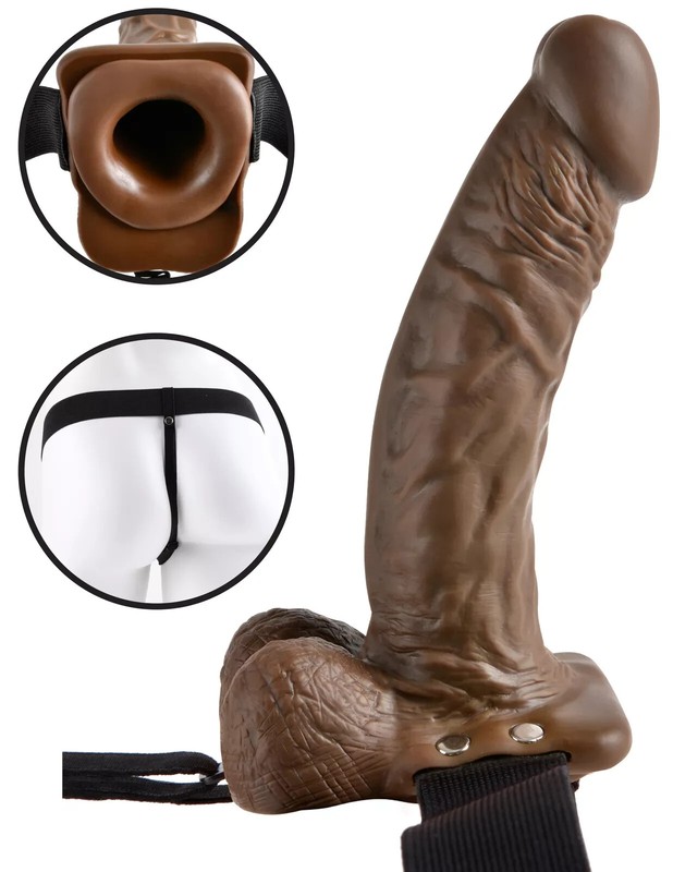Large Hollow Dildo For Men with Erectile Dysfunction AID Sex-Toys For Couples