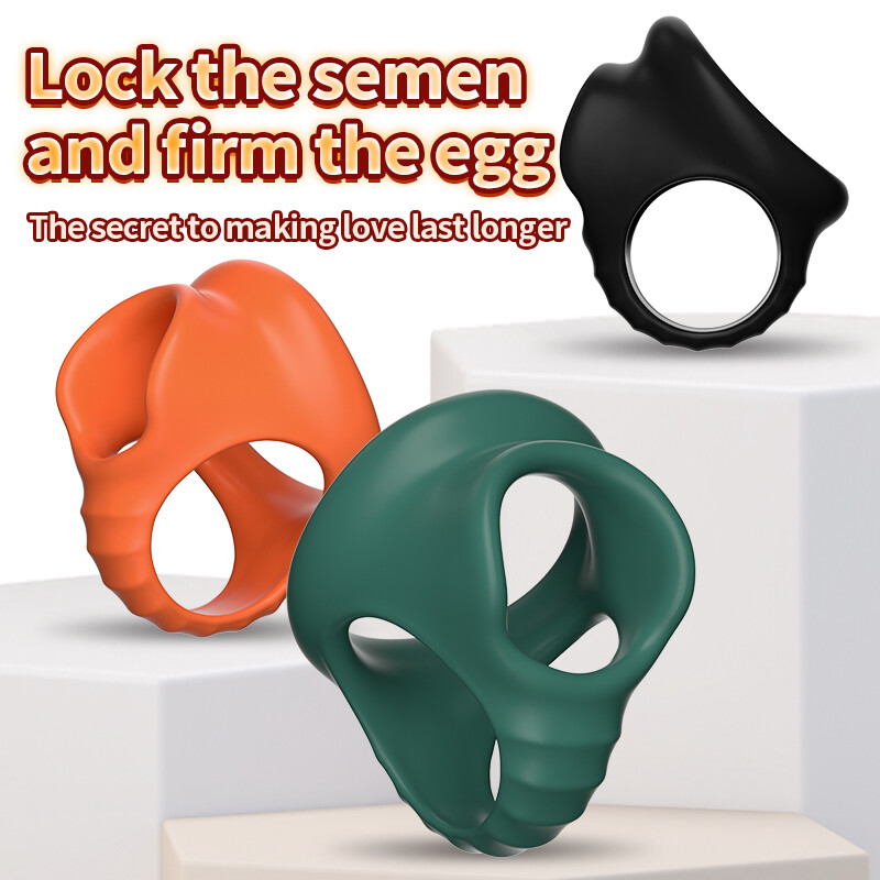 Cock Penis Ring Balls Stretcher Scrotum Testicle Bondage Male Delay Ejaculation