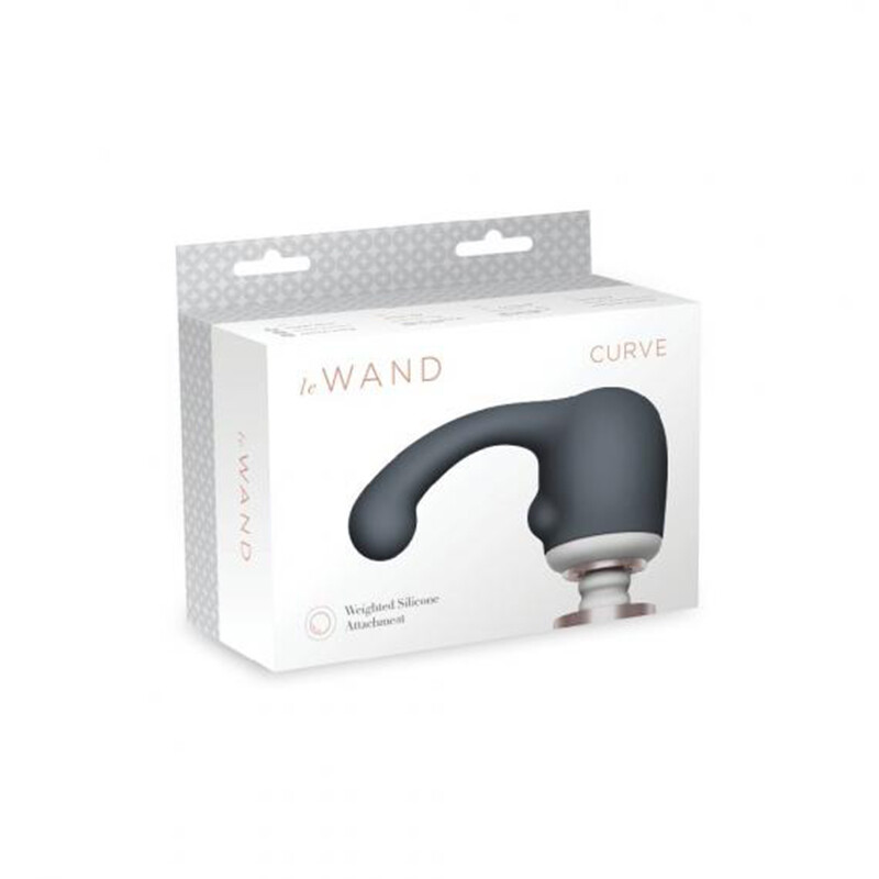 Le Wand Curve Weighted Silicone Massager Vibrator Attachment Accessory