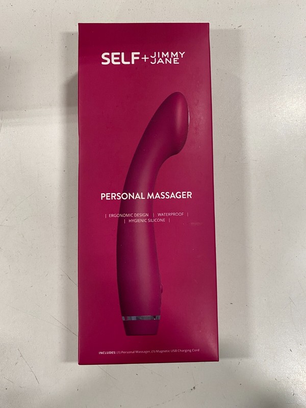 SELF + Jimmy Jane Personal Massager – Waterproof – Hygienic Silicone – Pink