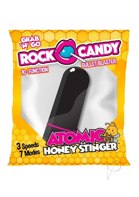 Rock Candy Atomic Honey Stinger Bullet Vibrator – Black