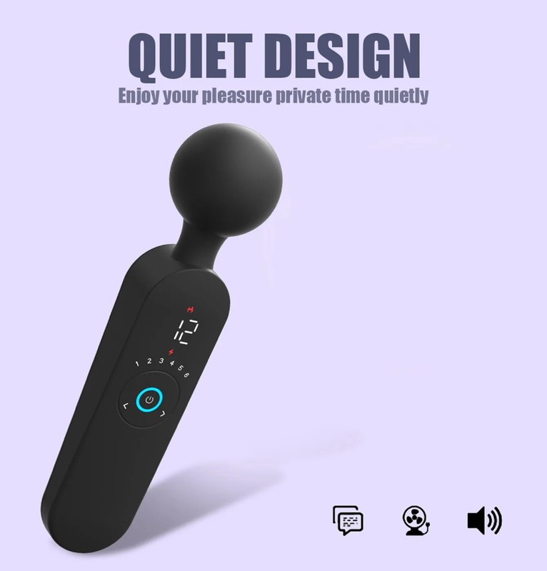 Digital Display USB Rechargeable AV Vibrator for Women Heated Clitoral gallery