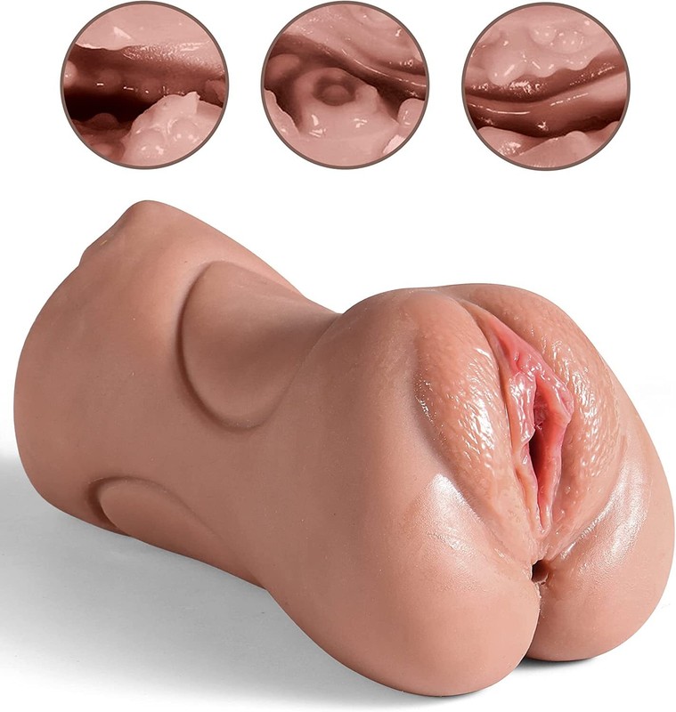 Male Masturbator 3in1 Realistic Pocket Pussy Oral Vagina Adult Sex Toys for Men gallery