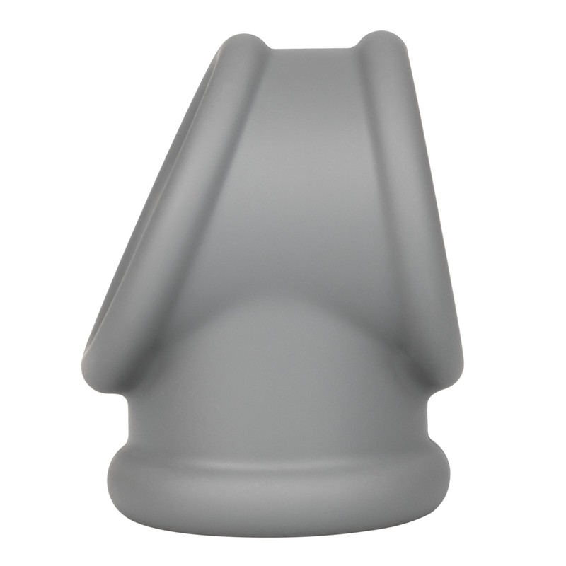 CalExotics Alpha Liquid Silicone Precision Penis and Ball Cock Ring Gray gallery