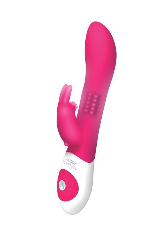 The Beaded Rabbit Rechargeable Silicone G-Spot Vibrator Dual Stimulation Sex Toy