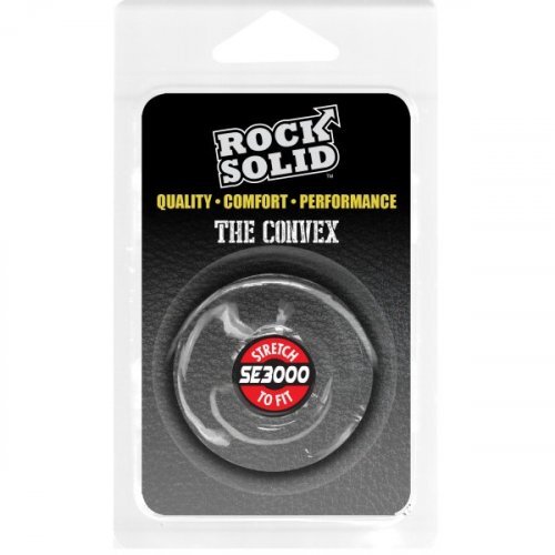 Rock Solid The Convex Cock Ring - Clear gallery