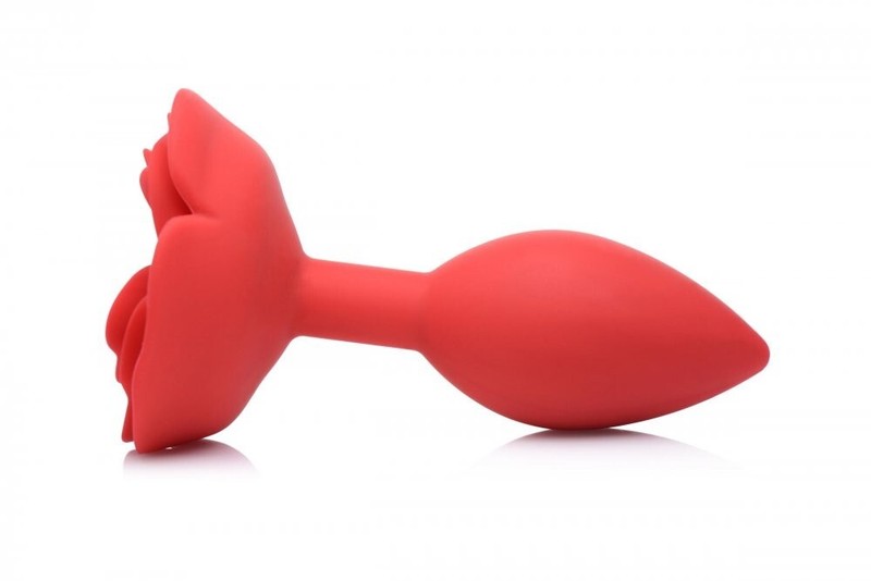 Booty Bloom Silicone Rose Anal Plug Large Flower Ass Butt Play Master Series New gallery