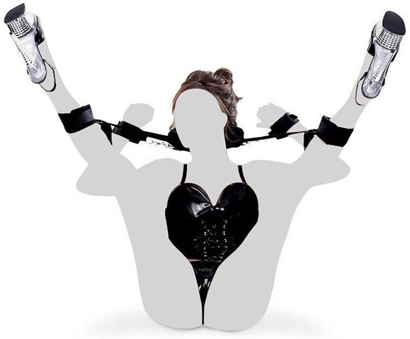 Bed Bondage Kit Hand Ankle Cuffs Restraint Straps Set Sex Play BDSM for Couples gallery